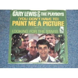 画像: GARY LEWIS & THE PLAYBOYS - PAINT ME A PICTURE ( Ex++/Ex+++ )  /1966  US ORIGINAL 7"SINGLE + PICTURE SLEEVE 