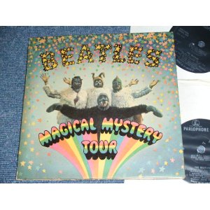 画像: THE BEATLES - MAGICAL MYSTERY TOUR ( Ex++/Ex++ : SOLID CENTER Style Label ) / 1967 UK ORIGINAL MONO 7"EP With PICTUERE SLEEVE and BLUE LYRIC SHEET 