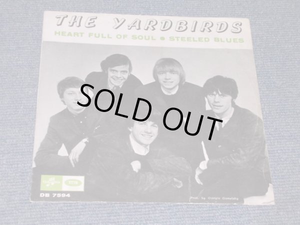 画像1: YARDBIRDS - HEART FULL OF SOUL  / 1965 SWEDEN ORIGINAL 7"Single With PICTURE SLEEVE