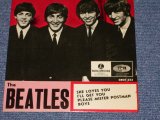 画像: THE BEATLES -  SHE LOVES YOU  ( 4 Tracks EP : Ex+++/MINT- ) / 1964  SWEDEN ORIGINAL Used 7" EP With PICTURE SLEEVE 