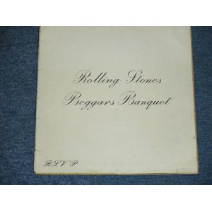 画像:  THE ROLLING STONES - BEGGARS BANQUET ( MATRIX # 2K/2K : VG++/VG+++) / 1968 UK ORIGINAL STEREO LP 