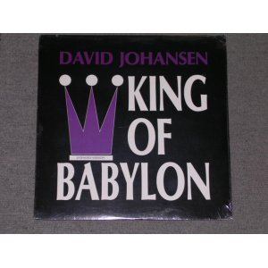 画像: DAVID JOHANSEN - KING OF BABYLON  / 1985 US ORIGINAL Sealed 12" 