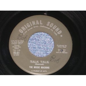 画像: THE MUSIC MACHINE - TALK TALK  / 1966 US ORIGINAL 7"Single 