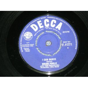 画像: BRIAN POOLE and THE TREMELOES - I CAN DANCE / 1963 UK ORIGINAL 7"Single