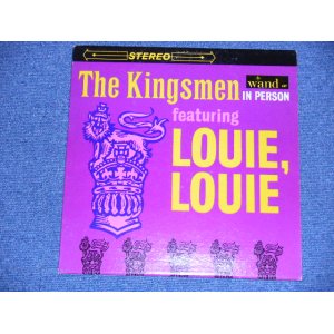 画像: THE KINGSMEN - IN PERSON  feat.LOUIE,LOUIE  / 1964 US ORIGINAL STEREO  LP 