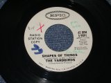 画像: THE YARDBIRDS - SHAPES OF THINGS  / 1966  US ORIGINAL WHITE LABEL PROMO 7"SINGLE