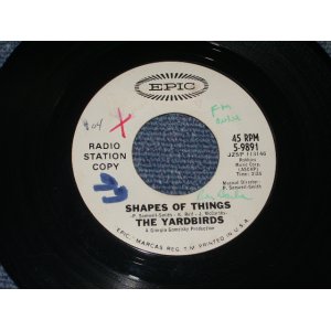 画像: THE YARDBIRDS - SHAPES OF THINGS  / 1966  US ORIGINAL WHITE LABEL PROMO 7"SINGLE