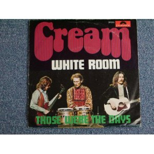 画像: CREAM - WHITE ROOM   / 1968 WEST GERMANY  ORIGINAL ? 7"Single + PICTURE SLEEVE