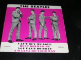 画像: THE BEATLES - CAN'T BUY ME LOVE  ( 4 Tracks EP : Ex++/Ex++ ) / 1960's  SWEDEN ORIGINAL Used 7" EP With PICTURE SLEEVE 