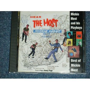 画像: MICKIE MOST AND HIS PLAYBOYS 8 Featuring JIMMY PAGE ) - BEST OF : HEAR THE MOST  / 1998 GERMAN ORIGINAL Brand New CD Press CD Found Dead Stock 