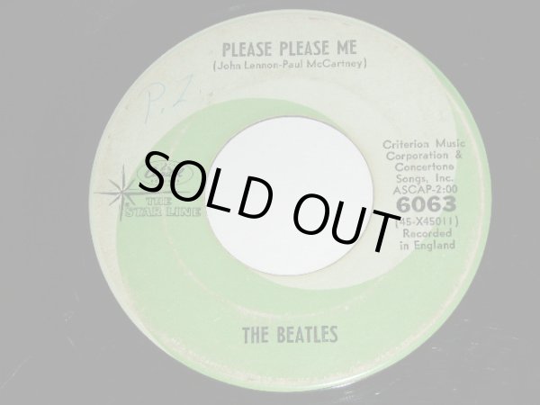 画像1: THE BEATLES - PLEASE PLEASE ME ( GREEN SWILE LABEL) / 1965 US ORIGINAL RARE Label Used 7" Single 