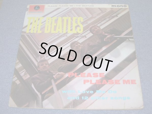 画像1: THE BEATLES - PLEASE PLEASE ME ( GOLD & BLACK Label : 1st Press "DICK JAMES MUS.CO." Credit Label : MATRIX Number 1N & 1N : 'FAT' PMC Logo on Back Cover  )   / UK  GOLD PARLOPHONE ORIGINAL MONO LP