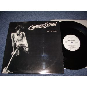 画像: CHARLY SEXTON - BEAT'S SO LONELY  /1985 US ORIGINAL PROMO ONLY 12" + AUTOGRAPHED SIGN 