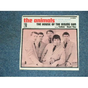 画像: THE ANIMALS - THE HOUSE OF THE RISING SUN  / 1964 US ORIGINAL 7"Single with PICTURE SLEEVE 