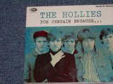 画像: THE HOLLIES -　FOR CERTAIN BECAUSE ... ( 2in1 / MONO & STEREO ) / 1999  EU   Brand New Digi-Pack CD