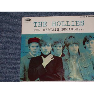 画像: THE HOLLIES -　FOR CERTAIN BECAUSE ... ( 2in1 / MONO & STEREO ) / 1999  EU   Brand New Digi-Pack CD