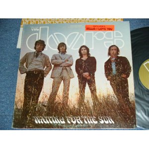 画像: THE DOORS - WAITING FOR THE SUN ( With SONG TITLE STICKER : GOLD Label : Ex++,Ex+/Ex+++ : Matrix Number : A-MON A12128/B-MON  6  A12128-X ) / 1968 US Original Used STEREO LP 