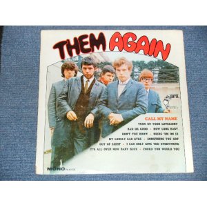 画像: THEM ( VAN MORRISON ) - THEM AGAIN  / 1966 US ORIGINAL MONO LP 