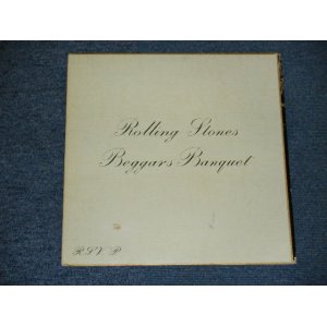 画像:  THE ROLLING STONES - BEGGARS BANQUET ( MATRIX # XZAL-8476-A　/XZAL-8477-B : Ex++/Ex+++ )/ 1968 US ORIGINAL LP 