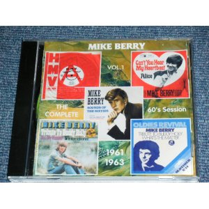 画像: MIKE BERRY - THE COMPLETE 60'S SESSION VOL.1 ( EARLY 60's  UK Pre-BEAT ) / GERMAN Brand New  CD-R 