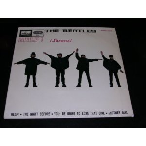 画像: THE BEATLES - HELP!  SOCORRO!   / 1960s SPAIN ORIGINAL 7"EP With PICTUER SLEEVE