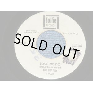 画像: THE BEATLES - LOVE ME DO / 1964 US ORIGINAL White Label PROMO 7" Single 