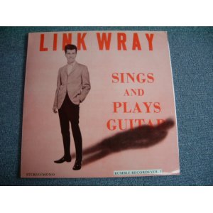 画像: LINK WRAY - SINGS AND PLAYS GUITAR / REISSUE NEW LP 