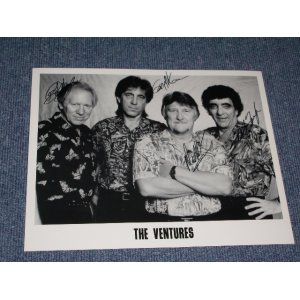 画像: THE VENTURES PICTURE With MEL,DON,BOB,GERRY,With AUTOGRAPHED B/W/COLOR 