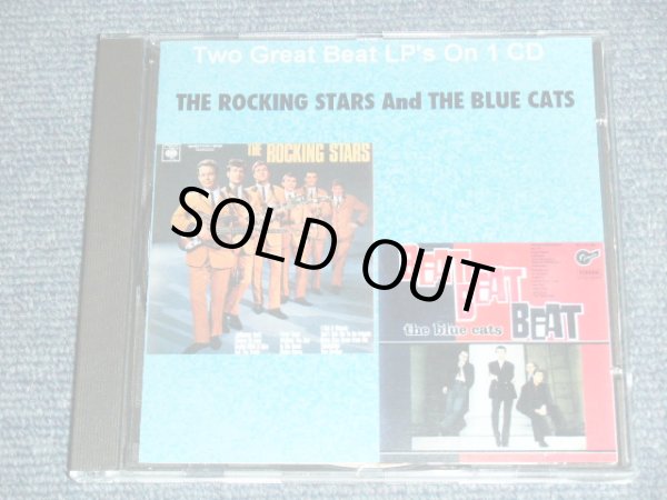 画像1: THE ROCKING STARS + THE BLUE CATS - TWO GREAT BEAT LP's on 1 CD  / GERMAN Brand New  CD-R 