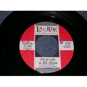 画像: THE MUSIC EXPLOSION - LITTLE BIT O'SOUL ( 1st Single on LAURIE ) / 1967 US ORIGINAL 7"45 Single Writing on LABEL 