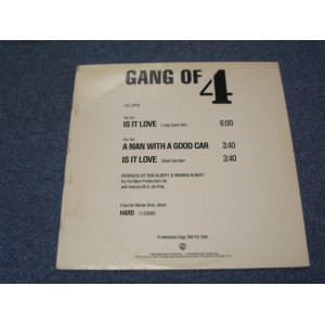 画像: GANG OF FOUR - IS IT LOVE   / 1983 US ORIGINAL PROMO ONLY 12inch