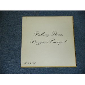 画像:  THE ROLLING STONES - BEGGARS BANQUET ( MATRIX # 2K/3K : Ex++/Ex+++ )/ 1970? UK ORIGINAL 2md Press  STEREO LP 