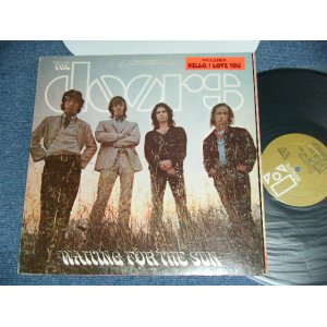 画像: THE DOORS - WAITING FOR THE SUN ( With SONG TITLE STICKER : GOLD Label : Ex+,Ex-/Ex++ : Matrix Number : A-MON A12128/B-MON   A12128-X ) / 1968 US Original Used STEREO LP 