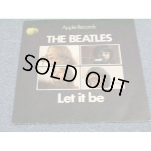 画像: BEATLES - LET IT BE/ UK(ENGLAND) 7" SINGLE ORIGINAL  With PS