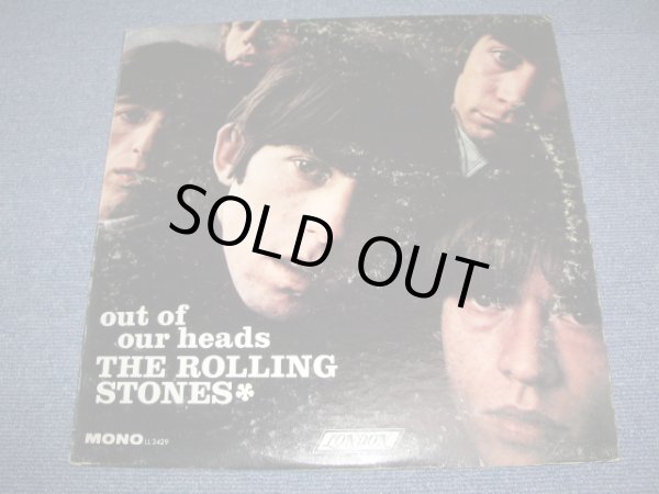 画像1: ROLLING STONES - OUT OF OUR HEADS ( Matrix # ARL-6791-1L △8210 / ARL-6792-2C  △8210 -x)( VG++/Ex+++ B-5,6 : Ex+ )  /  1965 US AMERICA  ORIGINAL "RED LABEL with Boxed LONDON Label" MONO Used LP