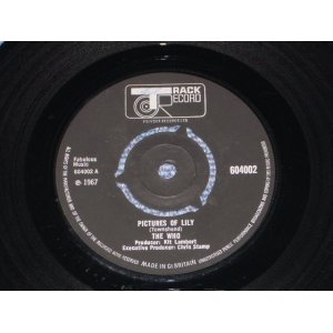 画像: THE WHO  -  PICTURES OF LILY   / 1967 UK ORIGINAL 7"Single