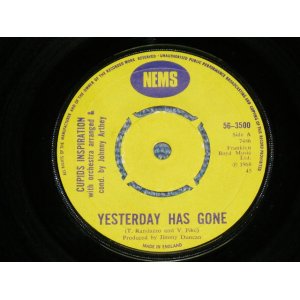 画像: CUPIDS INSPIRATION - YESTERDAY HAS GONE / 1968 UK ORIGINAL 7"Single