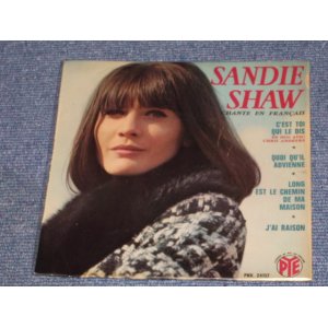 画像: SANDIE SHAW - CHANTE EN FRANCAIS / 1960s FRENCH ORIGINAL EP With PICTURE SLEEVE 