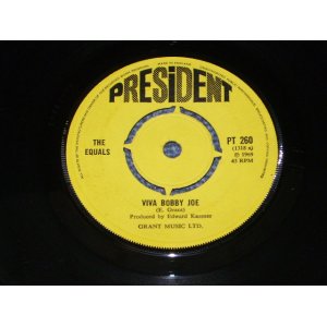 画像: THE EQUALS - VIVA BOBBY JOE  / 1969  UK ORIGINAL 7"SINGLE