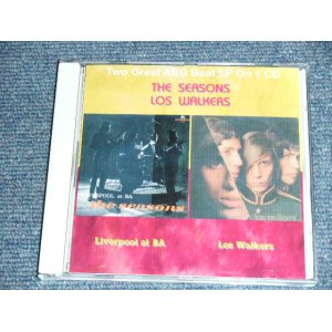 画像: THE SEASONS + LOS WALKERS - TWO GREAT BEAT LP's on 1 CD  / GERMAN Brand New  CD-R 