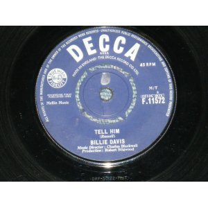 画像: BILLIE DAVIS - TELL HIM / 1963 UK ORIGINAL 7"Single