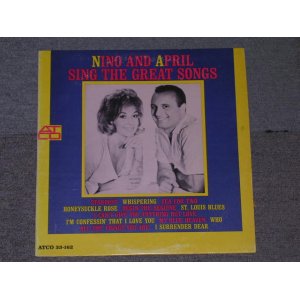 画像: NINO TEMPO & APRIL STEVENS - SING THE GREAT SONGS / 1964  US ORIGINAL MONO  LP 