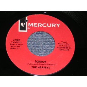 画像: THE MERSEYS - SORROW  / 1966 US ORIGINAL 7"SINGLE