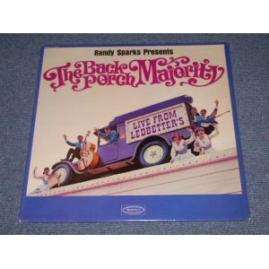 画像: THE BACK PORCH MAJORITY - LIVE FROM LED BETTER'S  ( JUG BAND With DIXIE + FOLK/TRAD ) / 1965 US ORIGINALMONO LP 