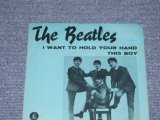 画像: THE BEATLES - I WANT TO HOLD YOUR HAND ( RED Label : Ex+/Ex++ ) / 1960's  SWEDEN ORIGINAL Used 7" Single With PICTURE SLEEVE 