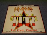 画像: DEF LEPPARD - LOVE BITES  /  1988 UK ORIGINAL 12"+BiOX+INSERTS