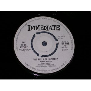 画像: FIFTH AVENUE - THE BELLS OF RHYTMNEY( JIMMY PAGE )  / 1965 UK ORIGINAL  7"Single 