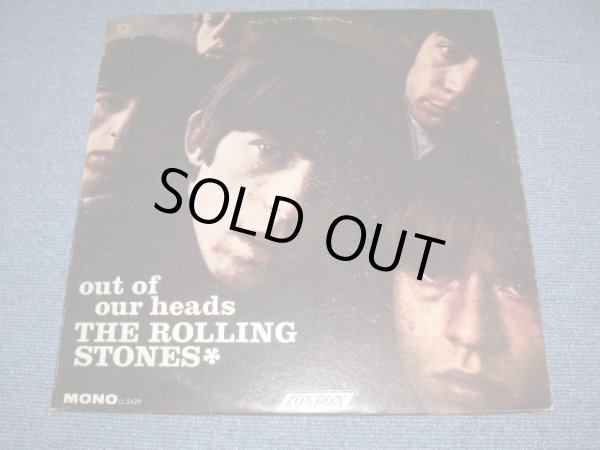 画像1: ROLLING STONES - OUT OF OUR HEADS ( Matrix # ARL-6791-1T / ARL-6792-2B )( Ex+/Ex++ )  /  1965 US AMERICA  ORIGINAL "MAROON LABEL with Boxed LONDON Label" MONO Used LP