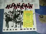 画像: CRAIG MOORE ( Ex: GONN ) - AGONNAGAIN  / 1989 US ORIGINAL Color Wax VINYL Used 2LP 