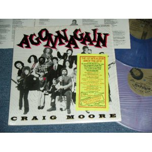 画像: CRAIG MOORE ( Ex: GONN ) - AGONNAGAIN  / 1989 US ORIGINAL Color Wax VINYL Used 2LP 